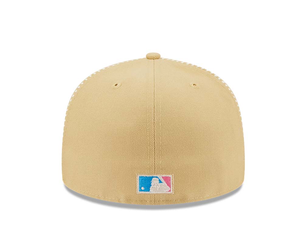 New Era Florida Marlins Stitch 25th Anniversary Gold Edition 59Fifty Fitted Casquette