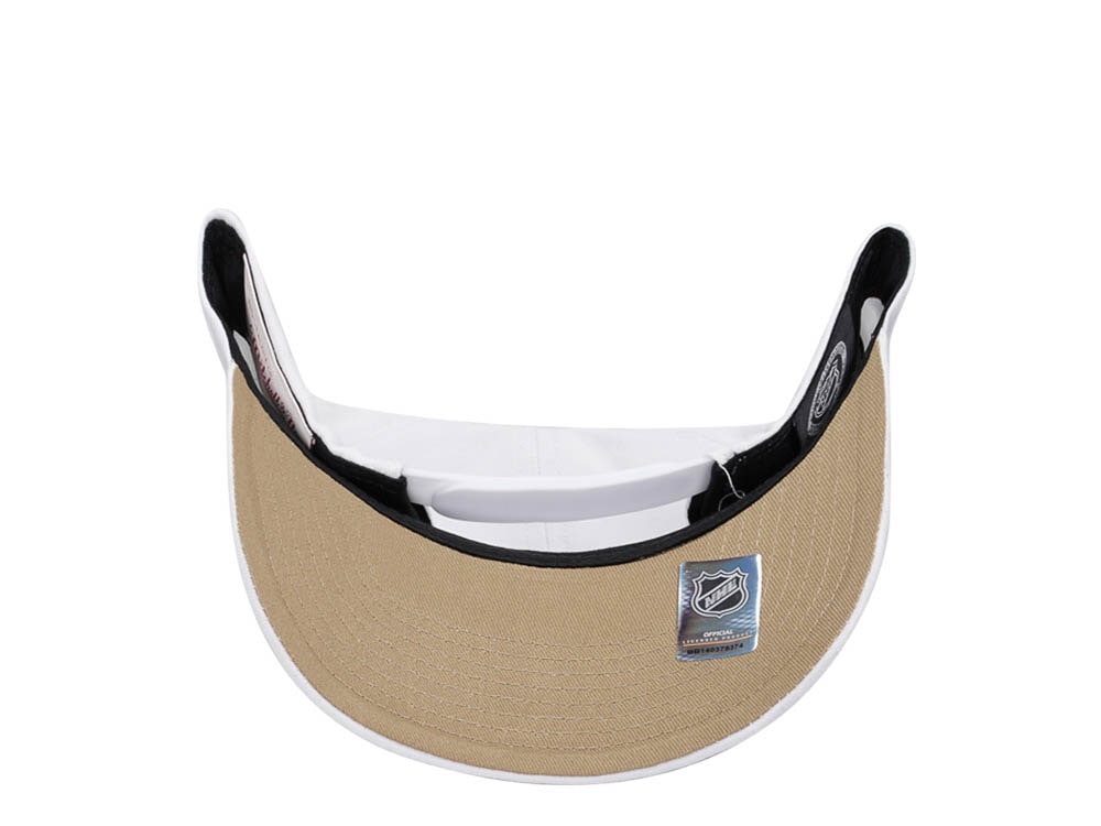 Mitchell & Ness Vegas Golden Knights All in Pro White Snapback Casquette