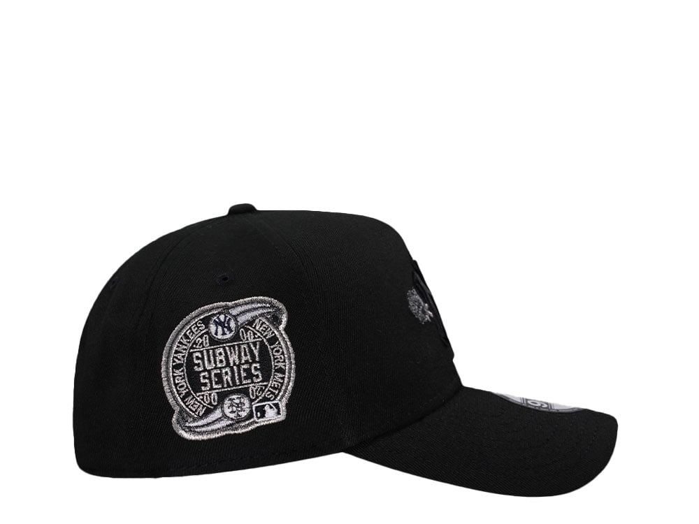 New Era New York Yankees Black Rose Subway Series 2000 9Forty A Frame Snapback Casquette