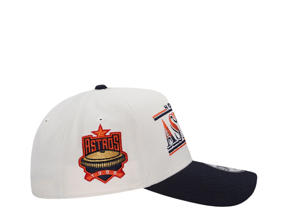 New Era Houston Astros Astro Dome Retro Chrome Two Tone Edition 9Forty A Frame Snapback Casquette