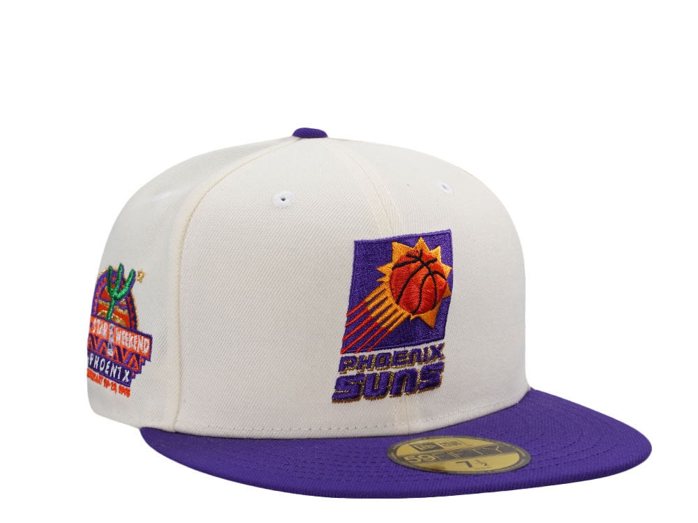 New Era Phoenix Suns All Star Game 1995 Chrome Edition 59Fifty Fitted Casquette