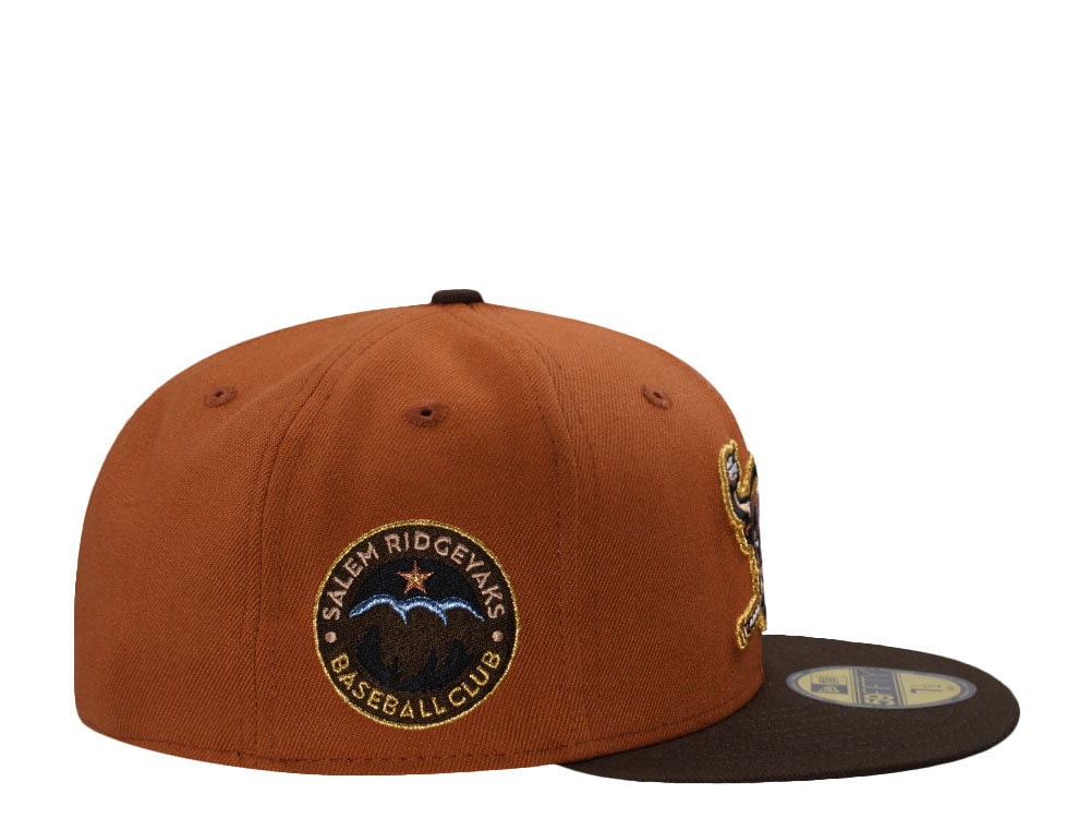 New Era Salem RidgeYaks Earthy Walnut Two Tone Edition 59Fifty Fitted Casquette
