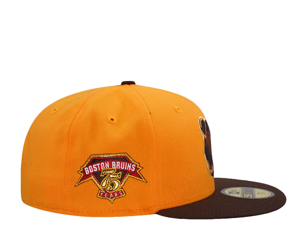 New Era Boston Bruins 75 Years Jersey Two Tone Prime Edition 59Fifty Fitted Casquette