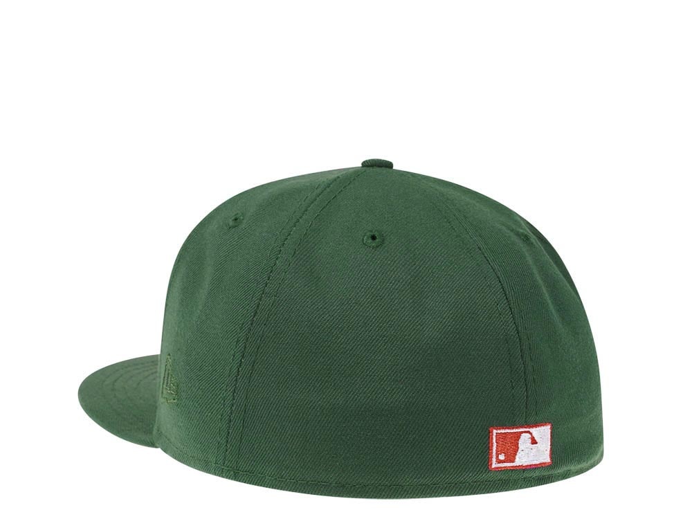 New Era Colorado Rockies 25th Anniversary Rust Green Edition 59Fifty Fitted Casquette