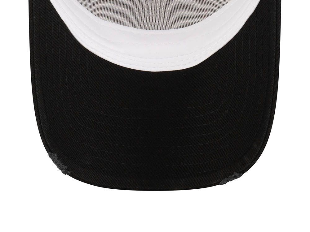 New Era Hot Hoods Racing Black Trucker A Frame Snapback Casquette