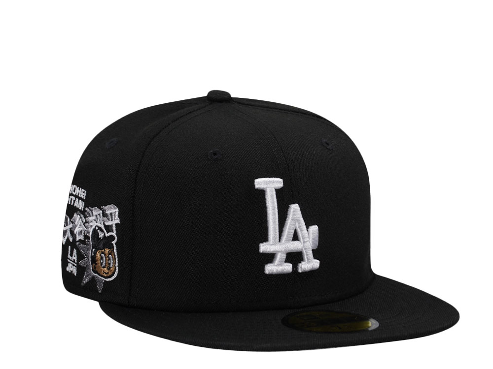 New Era Los Angeles Dodgers Ohtani Black and White Prime Edition 59Fifty Fitted Casquette
