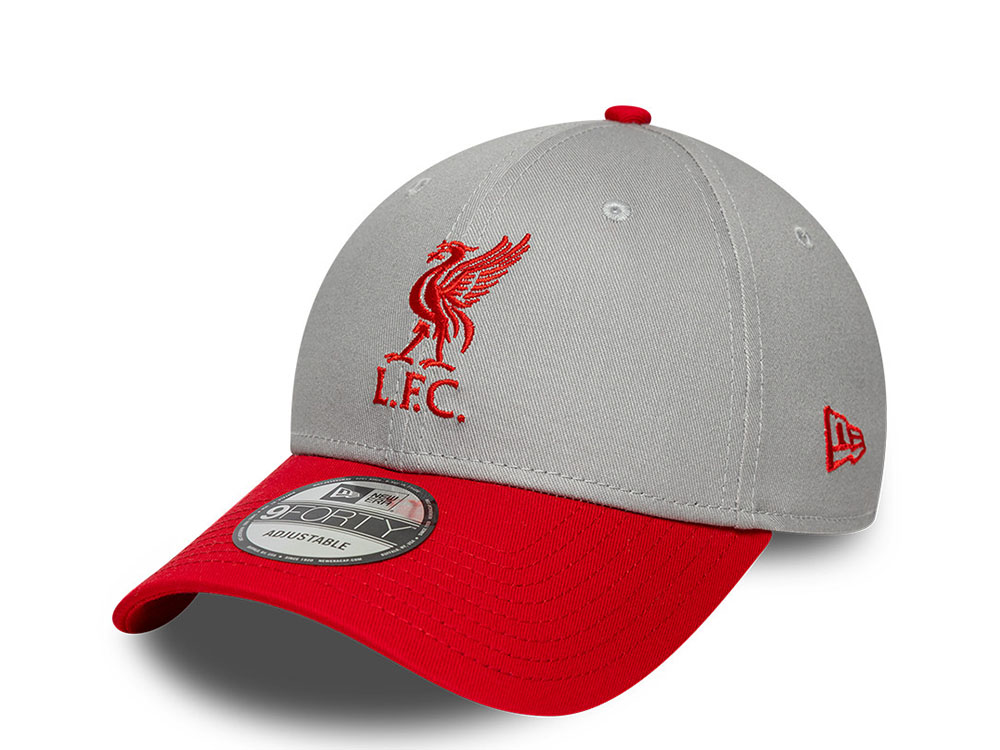 New Era Liverpool Fc Gray Two Tone 9Forty Snapback Casquette