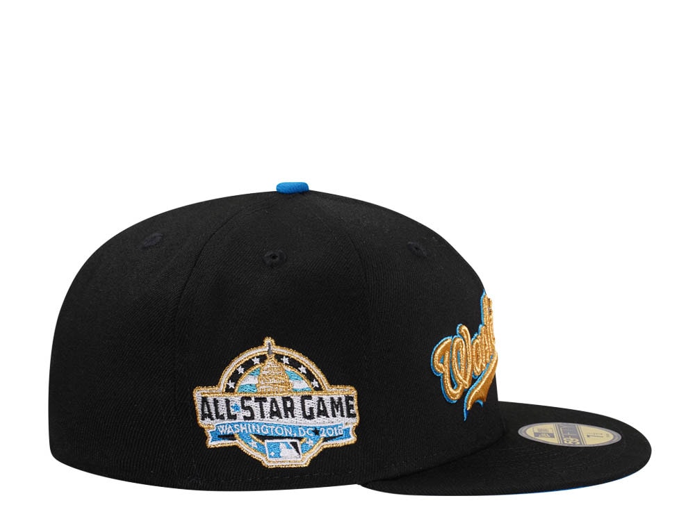 New Era Washington Nationals All Star Game 2018 Golden Script Two Tone Edition 59Fifty Fitted Casquette