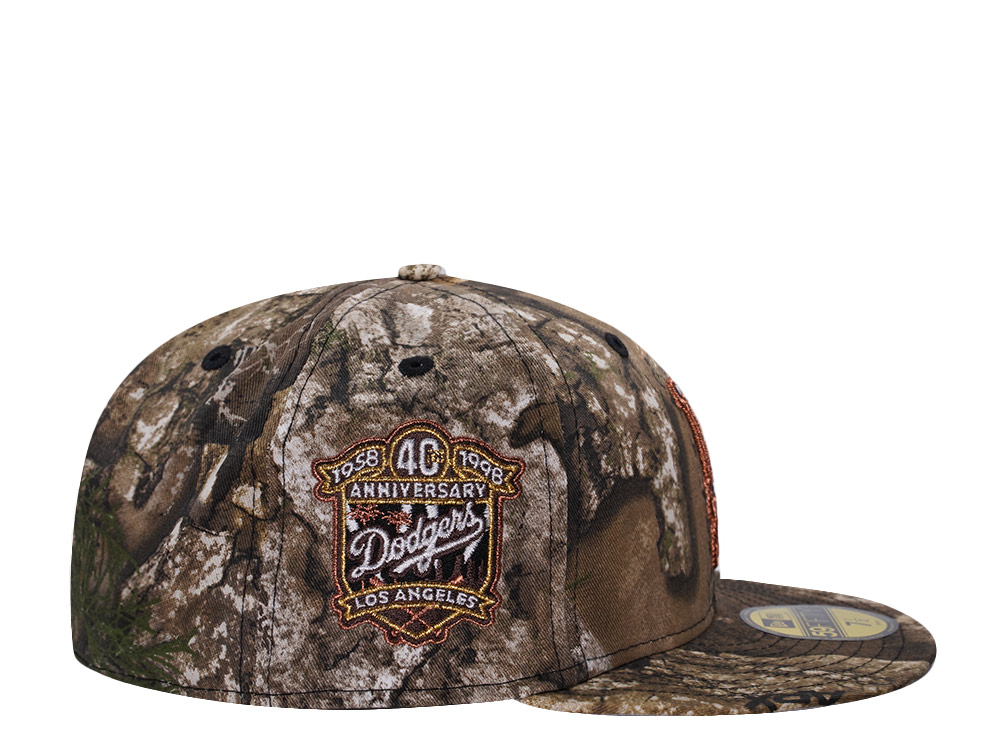 New Era Los Angeles Dodgers 40th Anniversary Realtree APX Prime Edition 59Fifty Fitted Casquette