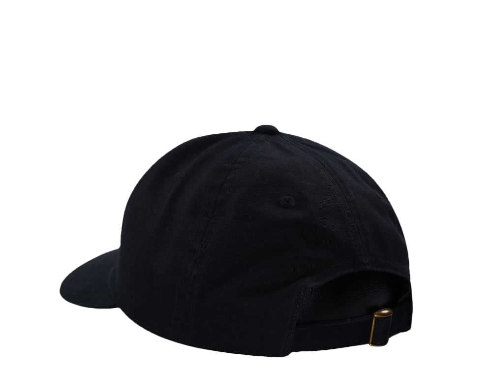 Brixton Logo Black Strapback Casquette