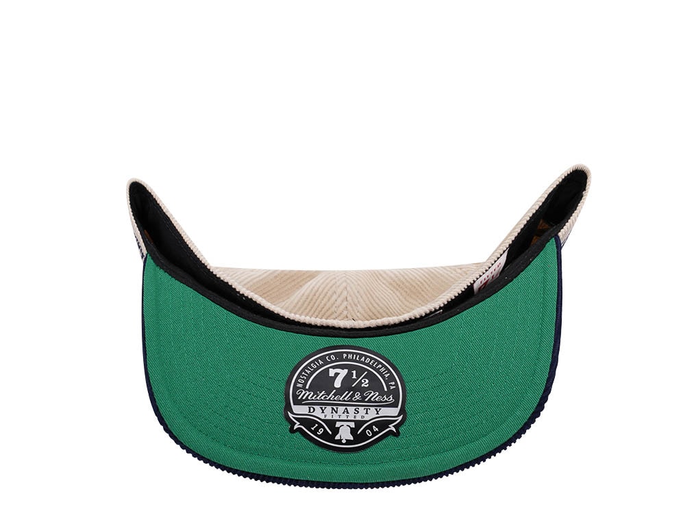 Mitchell & Ness Dallas Mavericks All Star 2010 Two Tone Hardwood Classic Cord Edition Dynasty Fitted Casquette