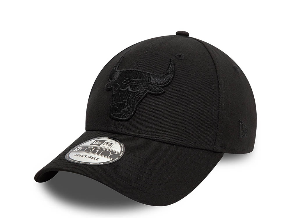 New Era Chicago Bulls NBA Essential Black 9Forty Strapback Casquette