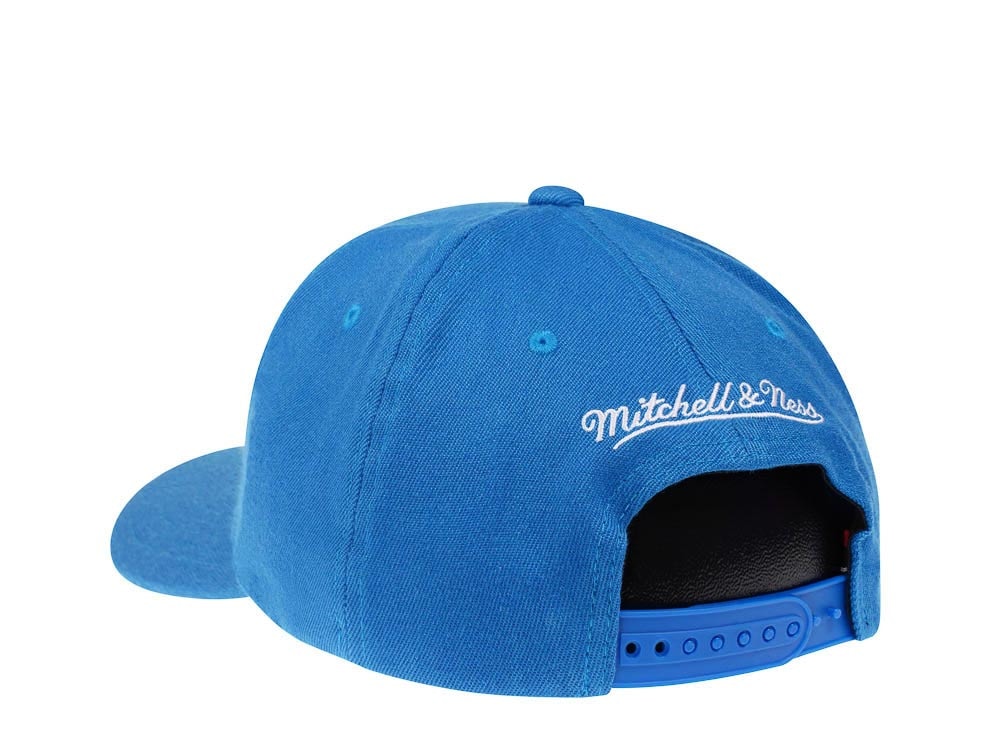 Mitchell & Ness Dallas Mavericks Team Ground Red Line Solid Flex Snapback Casquette