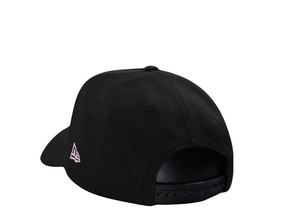 New Era New York Mets 50th Anniversary Black Pink Edition 9Forty A Frame Snapback Casquette
