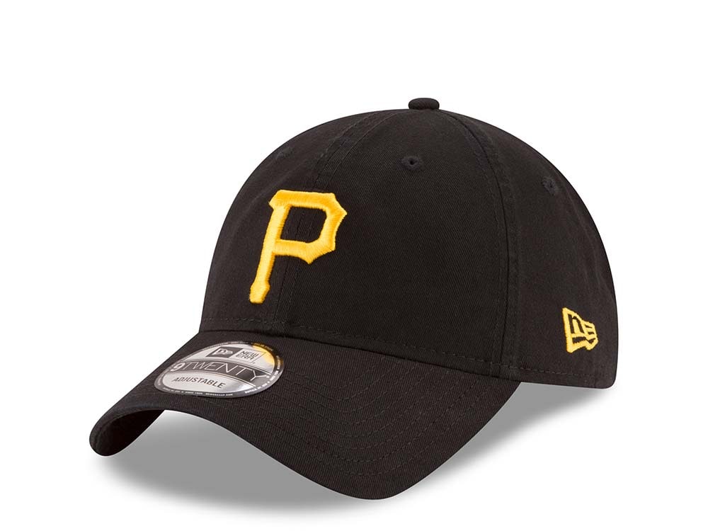 New Era Pittsburgh Pirates Black Core Classic 9Twenty Strapback Casquette