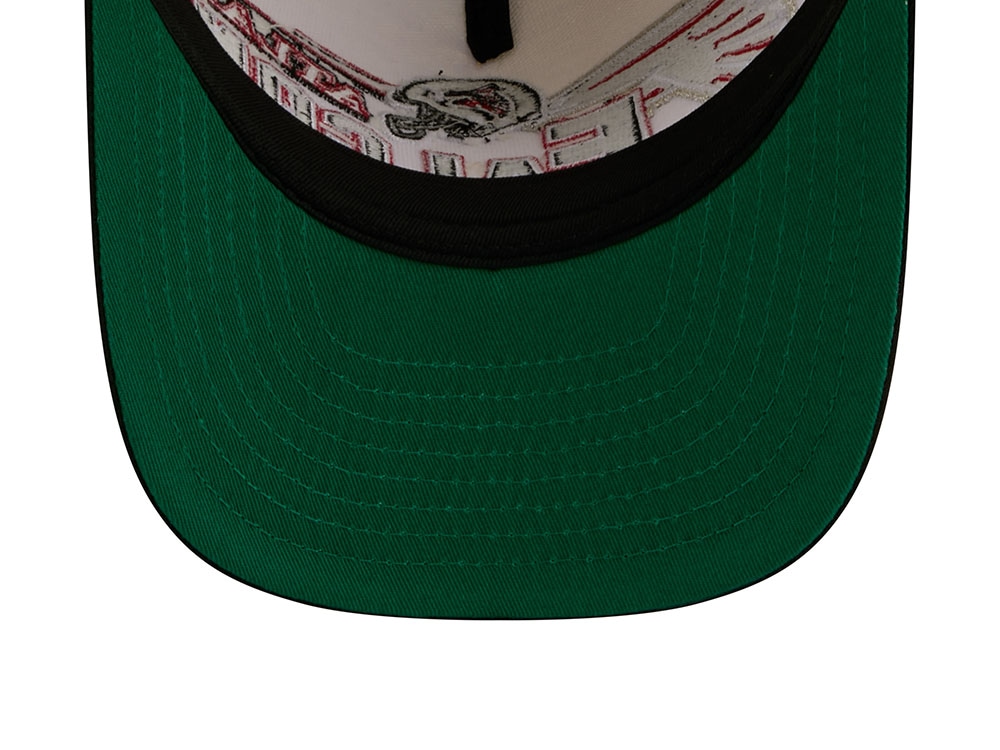 New Era Atlanta Falcons 1966 Classic Chrome Edition 9Fifty A Frame Snapback Casquette