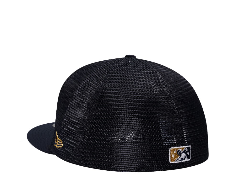 New Era Lake County Captains Navy Gold Trucker Edition 59Fifty Fitted Casquette