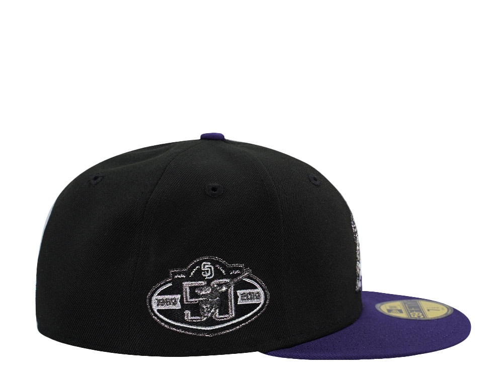 New Era San Diego Padres 50th Anniversary Horror Edition 59Fifty Fitted Casquette