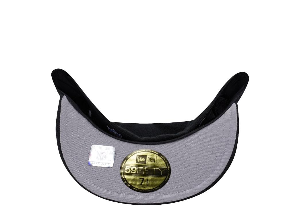 New Era Buffalo Bills 25th Anniversary Black Prime Fleece Edition 59Fifty Fitted Casquette