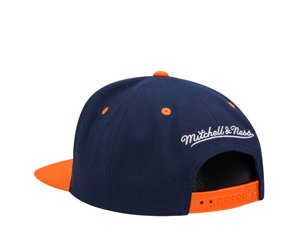 Mitchell & Ness Edmonton Oilers Transcript Two Tone Snapback Casquette