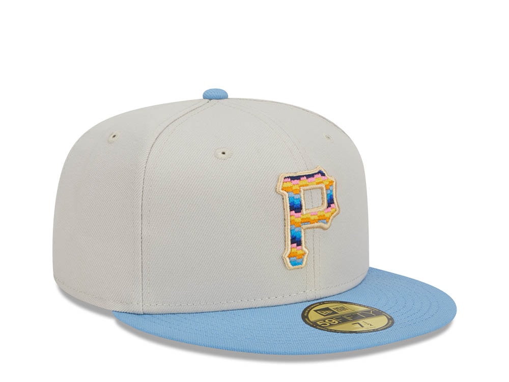 New Era Pittsburgh Pirates Beachfront Stone Two Tone Edition 59Fifty Fitted Casquette
