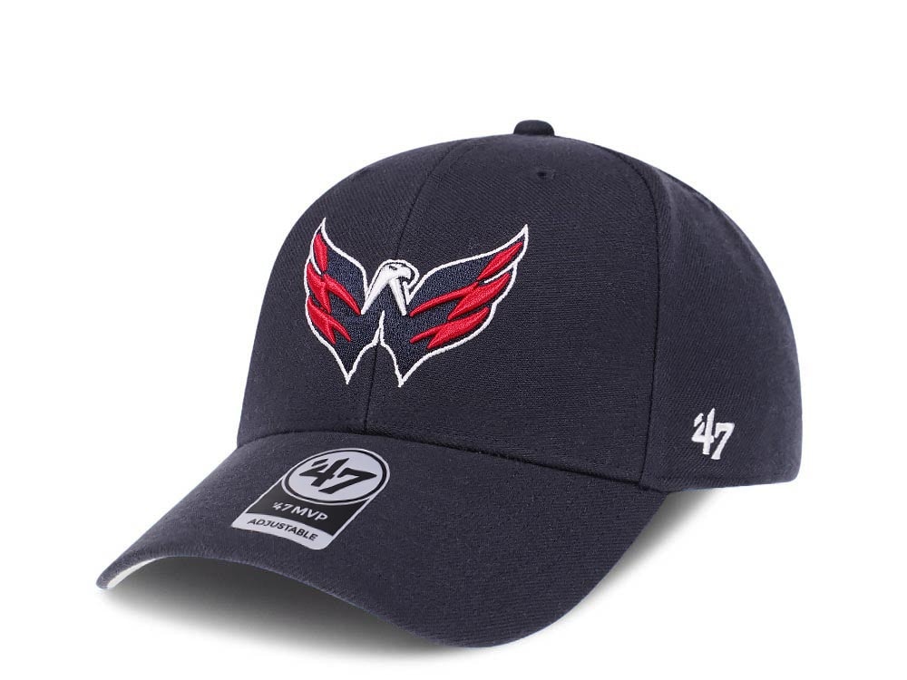 47Brand Washington Capitals Classic Navy Strapback Casquette