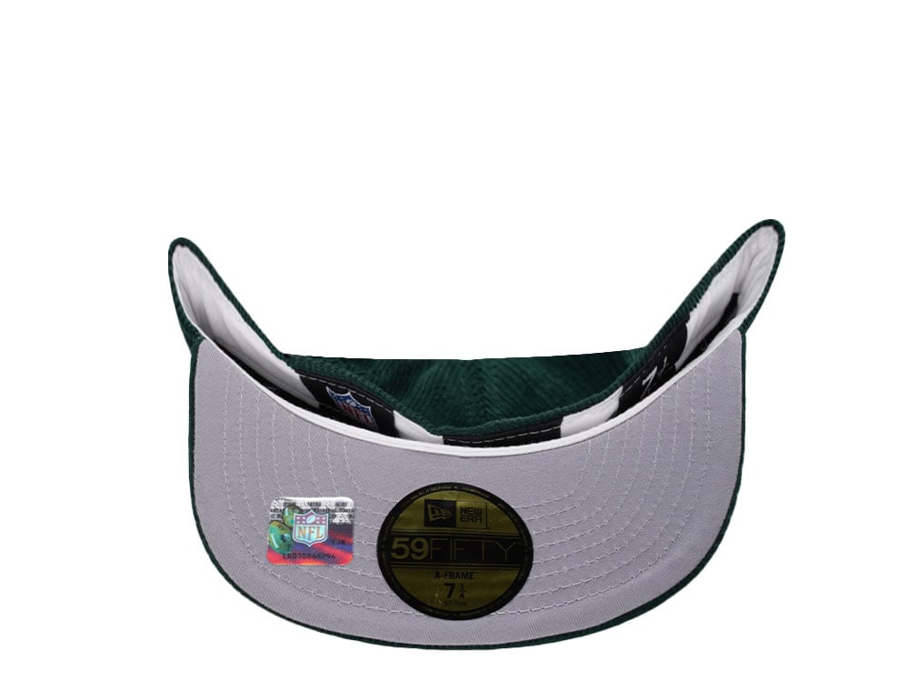 New Era Philadelphia Eagles Go Birds Corduroy Throwback Edition 59Fifty A Frame Fitted Casquette