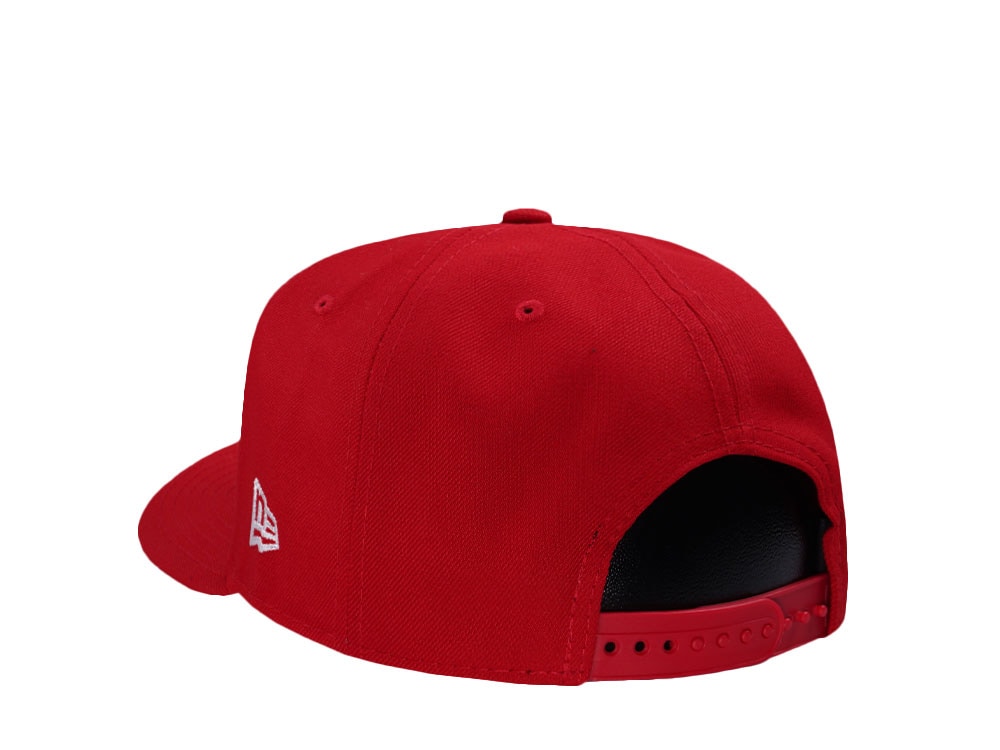 New Era Los Angeles Dodgers Skull Red Prime Edition 9Fifty A Frame Snapback Casquette