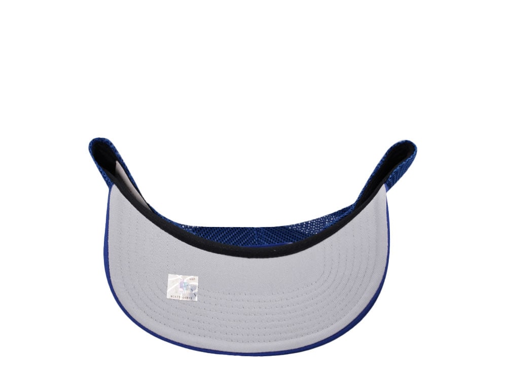 Mitchell & Ness Golden State Warriors Royal Blue Adjustable Fit Trucker Snapback Casquette