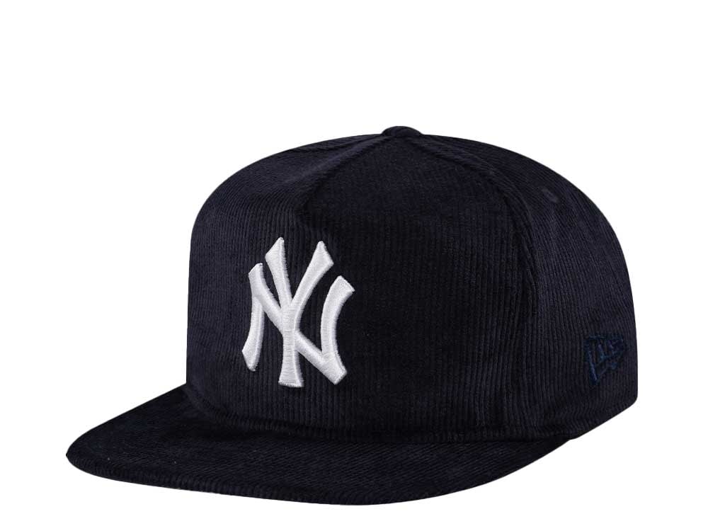 New Era New York Yankees Cord Navy Golfer Snapback Casquette
