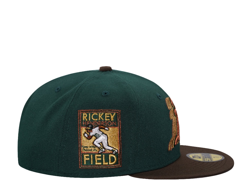 New Era Oakland Athletics Rickey Henderson Film Cascading Two Tone Edition 59Fifty Fitted Casquette