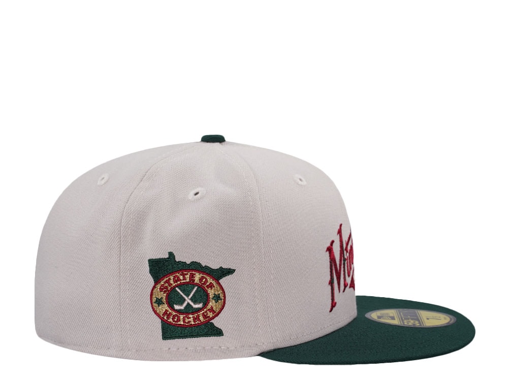 New Era Minnesota Wild State Of Hockey Stone Edition 59Fifty Fitted Casquette