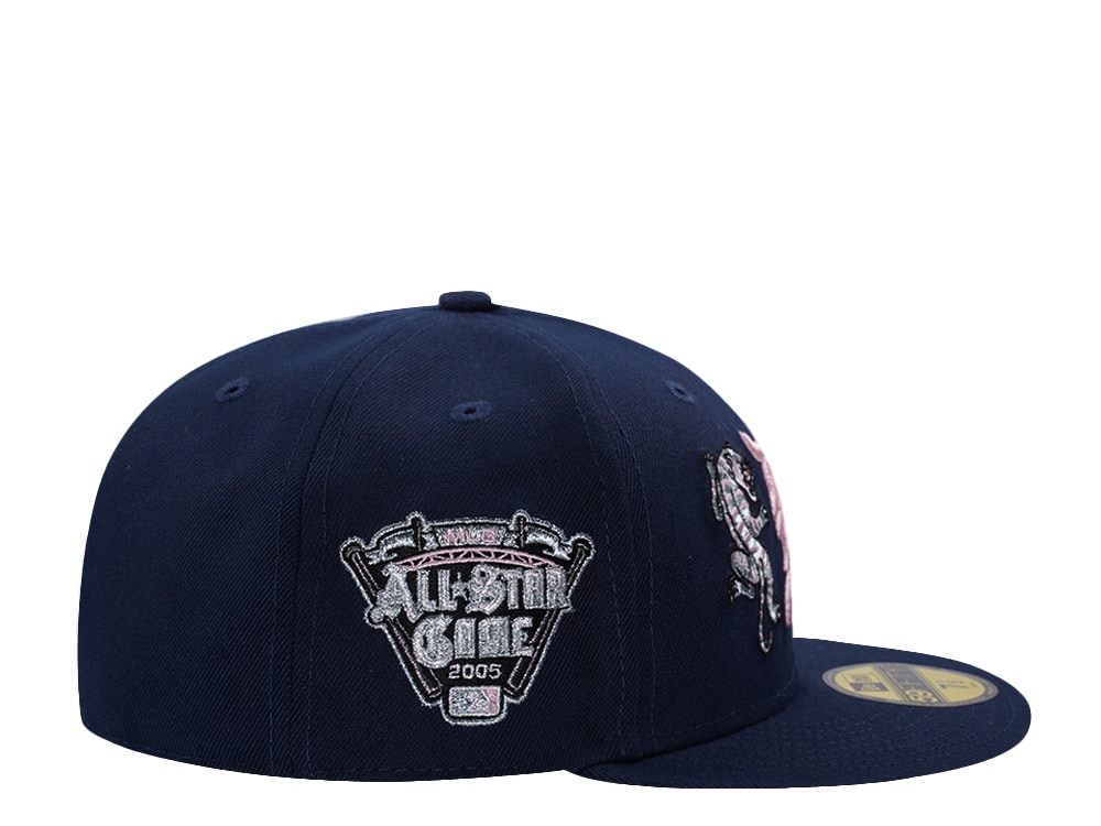 New Era Detroit Tigers All Star Game 2005 Ocean Blue Prime Edition 59Fifty Fitted Casquette