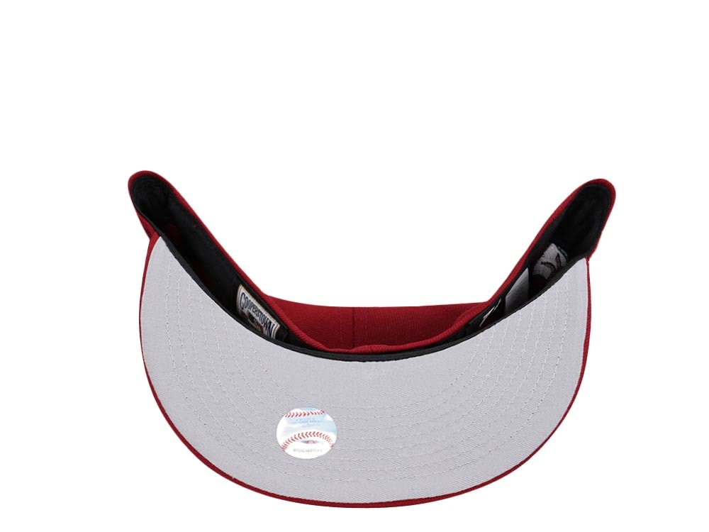 New Era Houston Astros Inaugural Season 2000 Brick Red Classic Edition 59Fifty Fitted Casquette
