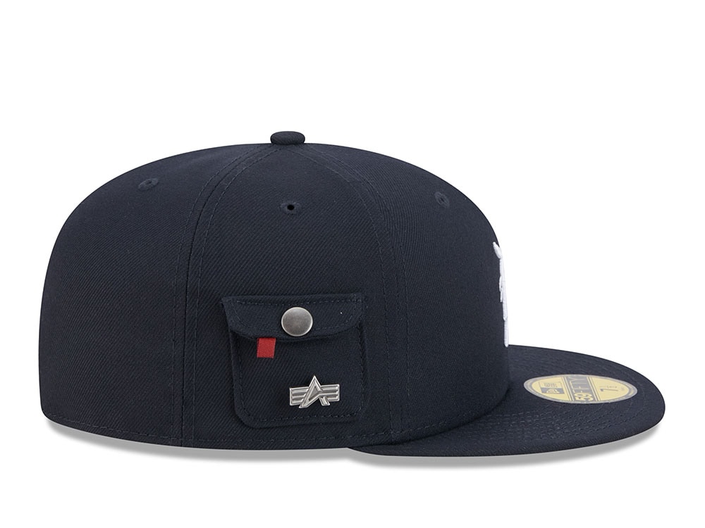 New Era Alpha Industries Detroit Tigers Navy Prime Edition 59Fifty Fitted Casquette