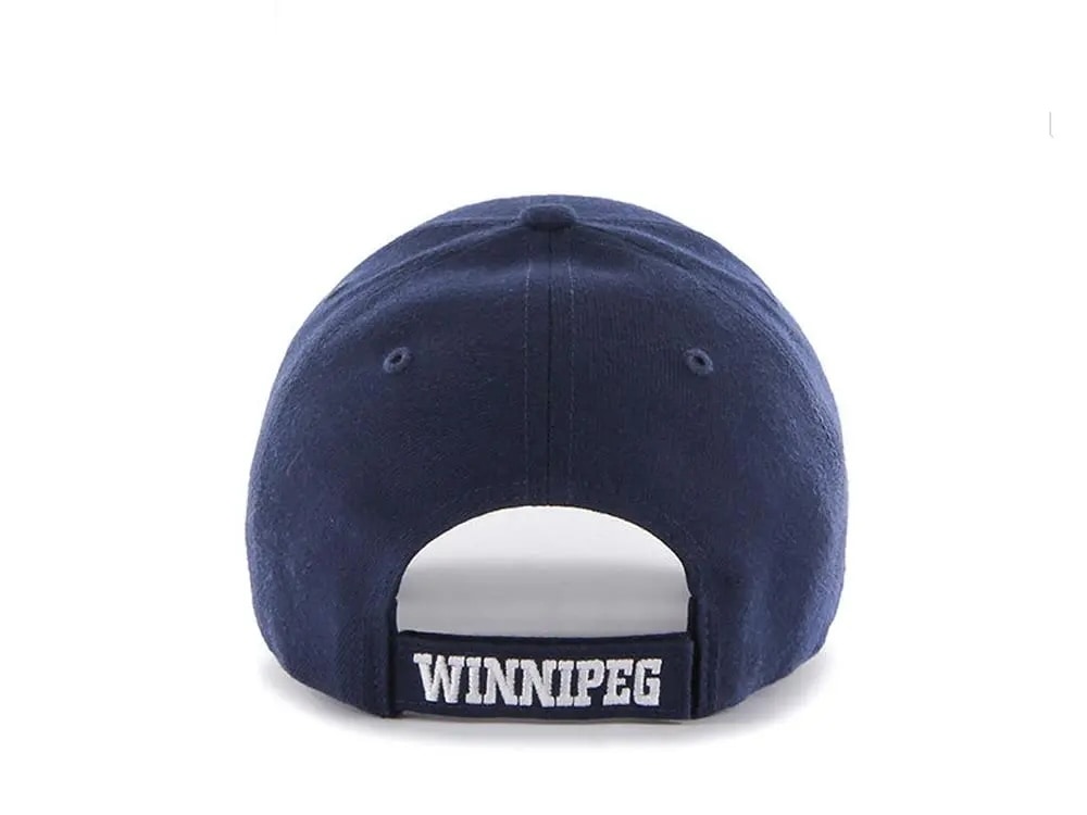 47brand Winnipeg Jets Classic Navy Strapback Casquette