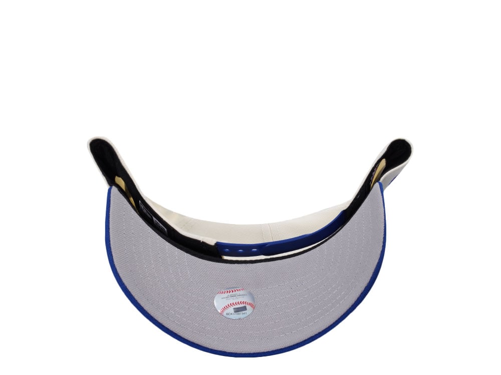New Era Los Angeles Dodgers Bleed Blue Chrome Two Tone Edition 9Forty A Frame Snapback Casquette