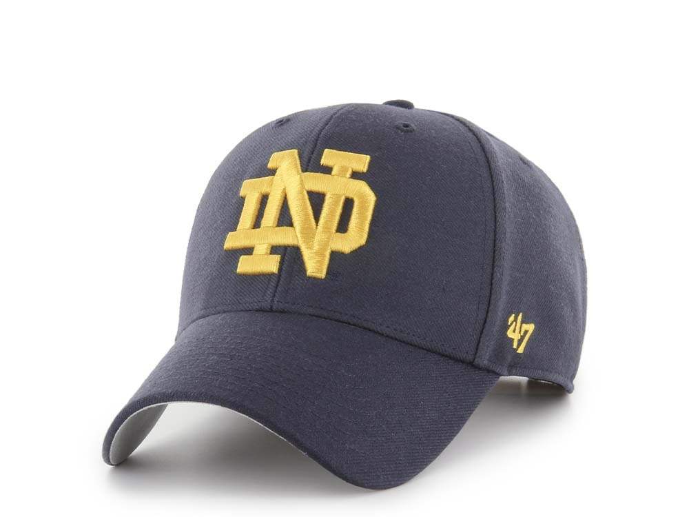 47Brand Notre Dame Fighting Irish Navy MVP Strapback Casquette