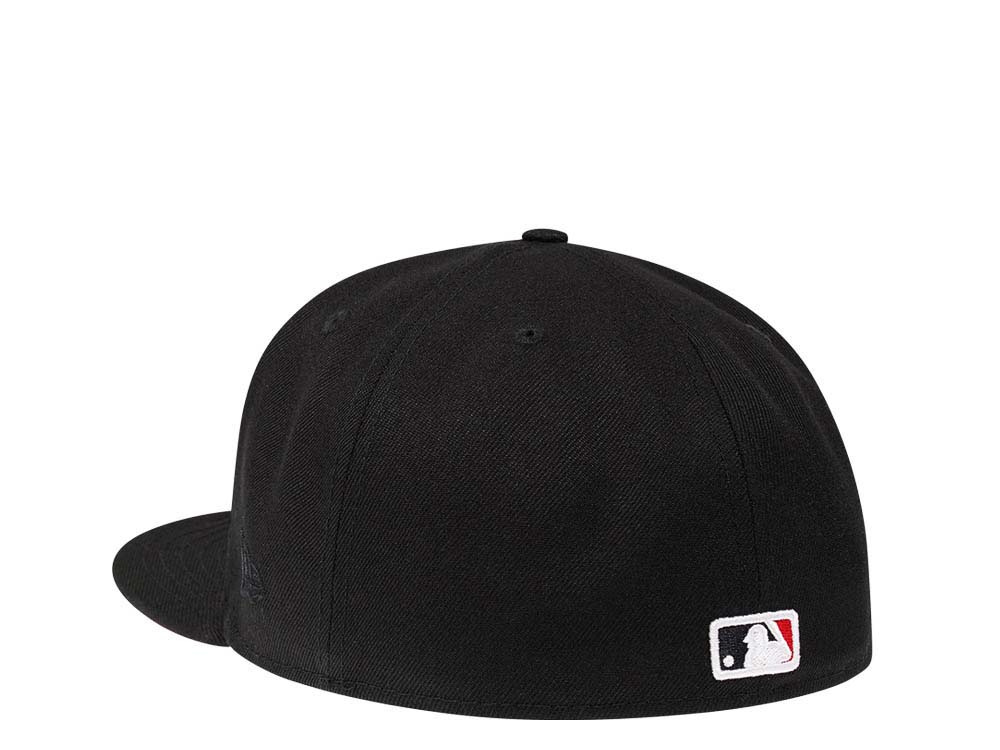 New Era Cincinnati Reds 150th Anniversary Black and Red Prime Edition 59Fifty Fitted Casquette