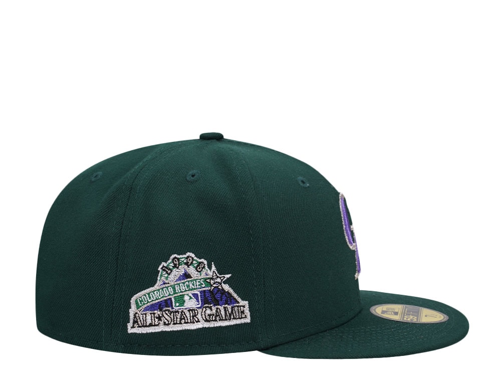 New Era Colorado Rockies All Star Game 1998 Green Classic Edition 59Fifty Fitted Casquette
