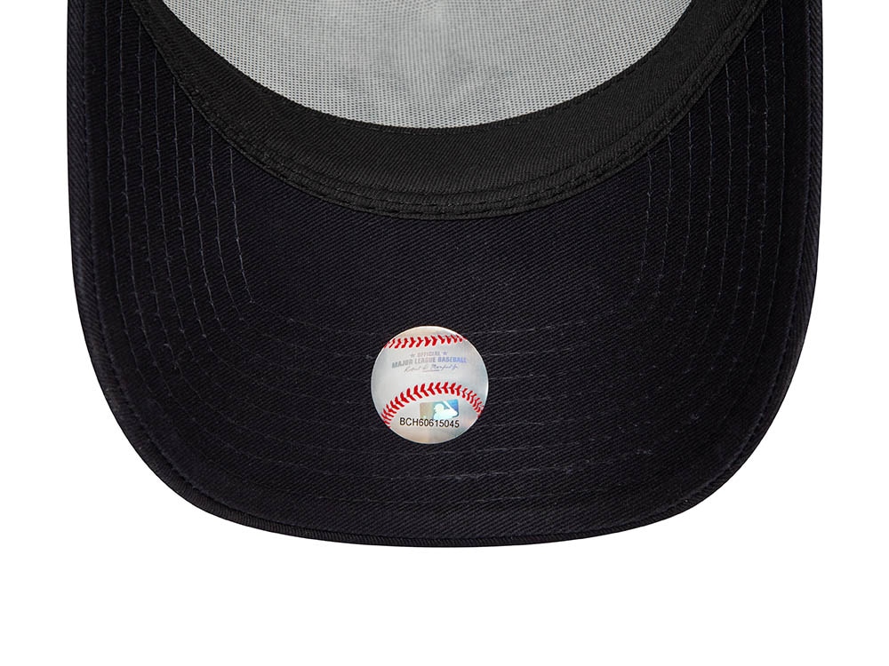 New Era New York Yankees Team Colour Block Navy 9Forty A Frame Trucker Snapback Casquette