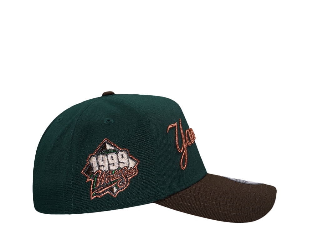 New Era New York Yankees World Series 1999 Copper Two Tone 9Forty A Frame Snapback Casquette