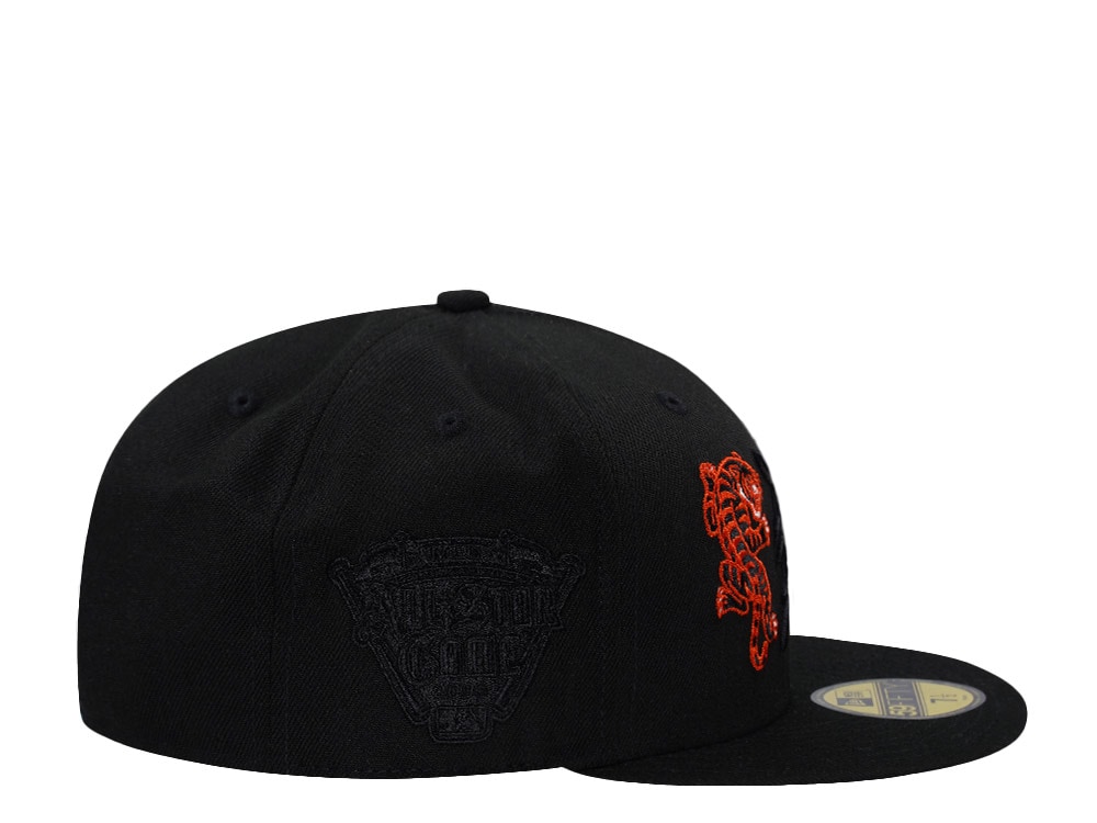 New Era Detroit Tigers All Star Game 2005 Nightmode Black Prime Edition 59Fifty Fitted Casquette
