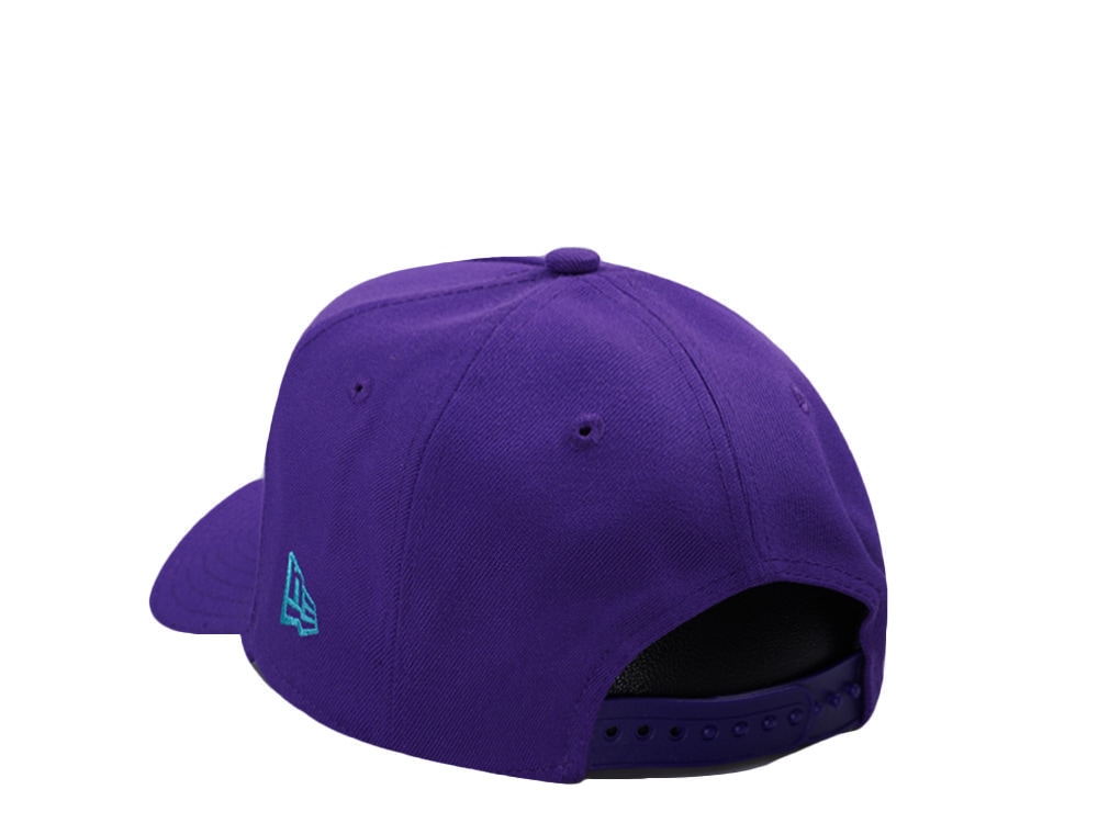 New Era Charlotte Hornets All Star Game 1991 Purple Prime Edition 9Forty A Frame Snapback Casquette