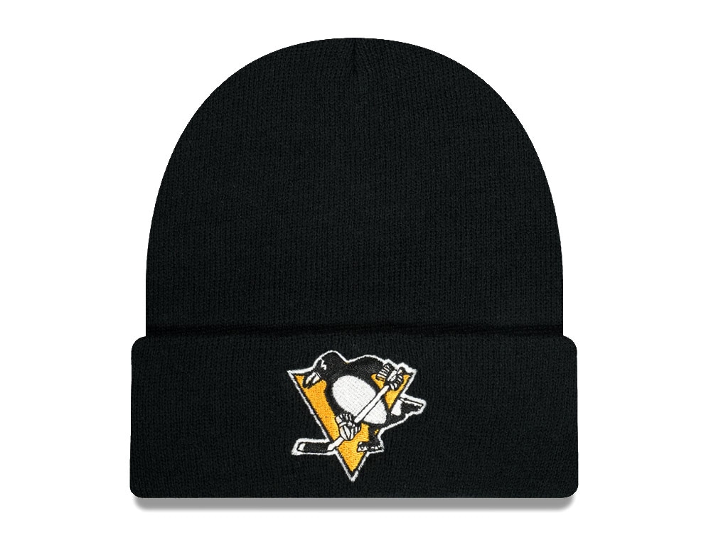 American Needle Pittsburgh Penguins Cuffed Black Chapeaux