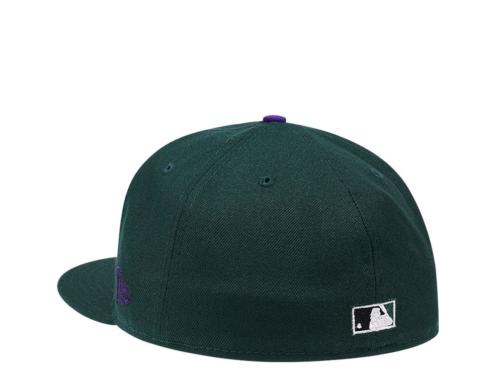 New Era Tampa Bay Rays Inaugural Season 1998 Dark Green Edition 59Fifty Fitted Casquette