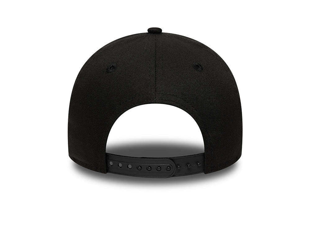 New Era New York Yankees League Essential Black and White 9Forty A Frame Snapback Casquette