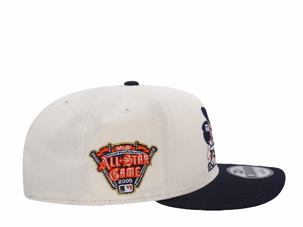 New Era Detroit Tigers All Star Game 2005 Chrome Two Tone Edition 9Fifty A Frame Snapback Casquette