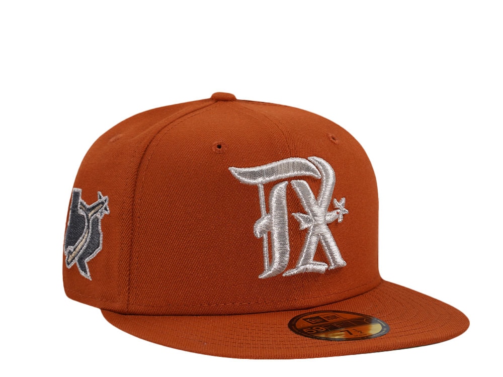 New Era Texas Rangers Rusty Silver City Connect Edition 59Fifty Fitted Casquette