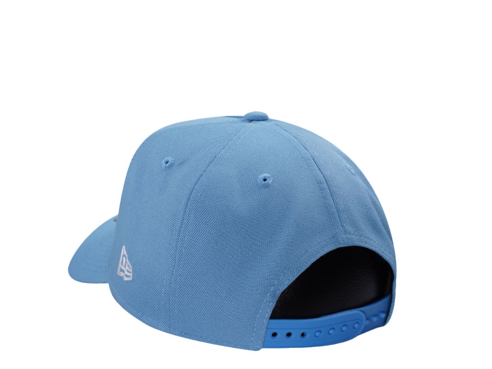 New Era New York Yankees World Series 1999 Cupid Sky Blue Edition 9Forty A Frame Snapback Casquette